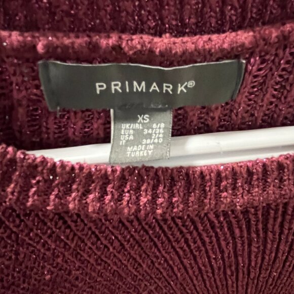 Primark Sparkly Pink Sweater - Picture 2 of 3
